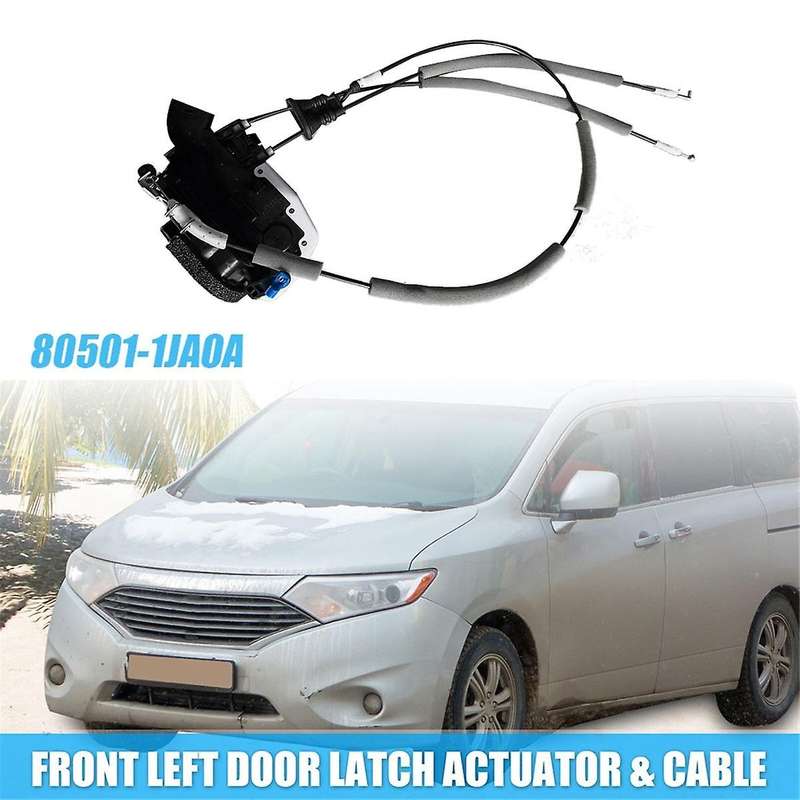Left Front Door Lock Actuator Locking Mechanism 80501-1ja0a for Quest 2011-2017 Door Latch Assembly
