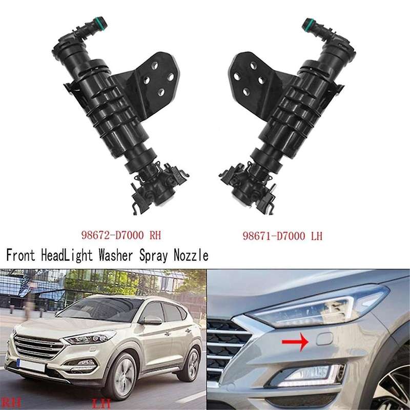 Left Front Head Light Washer Spray Nozzle Cleaning Pump Actuator Jet for (TL) 2016-2020 98671D7000