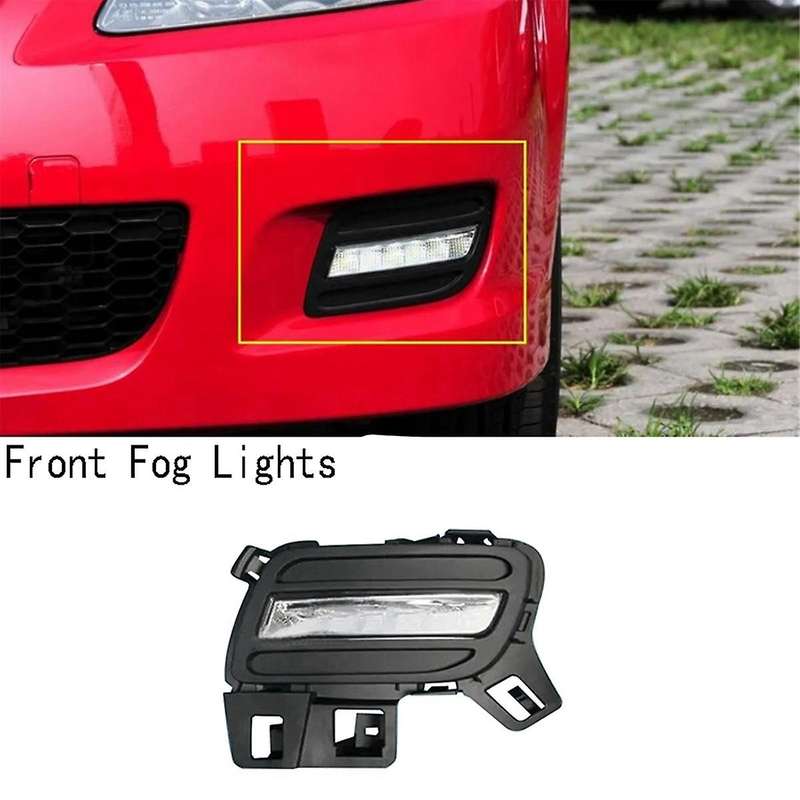 Left Front Fog Lights Turn Signal Light for 6 2008-2013 Daytime Running Lights