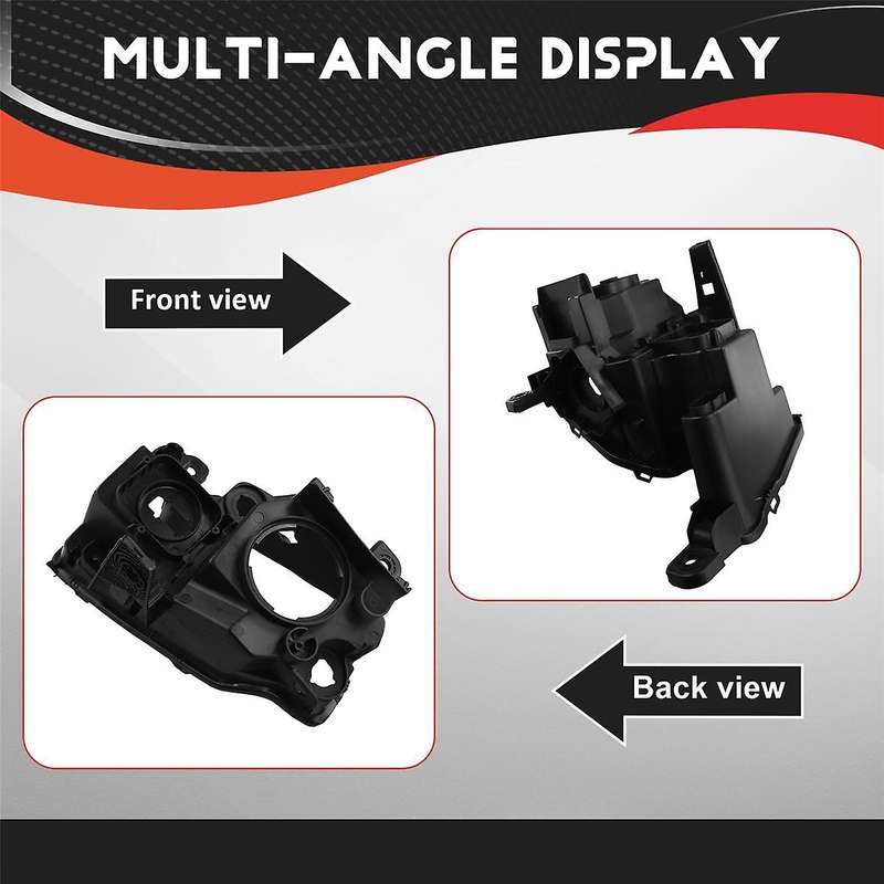 Left Front Headlight Base Cover for Grand 2014-2019 Light Back Lid Light Lamp Base