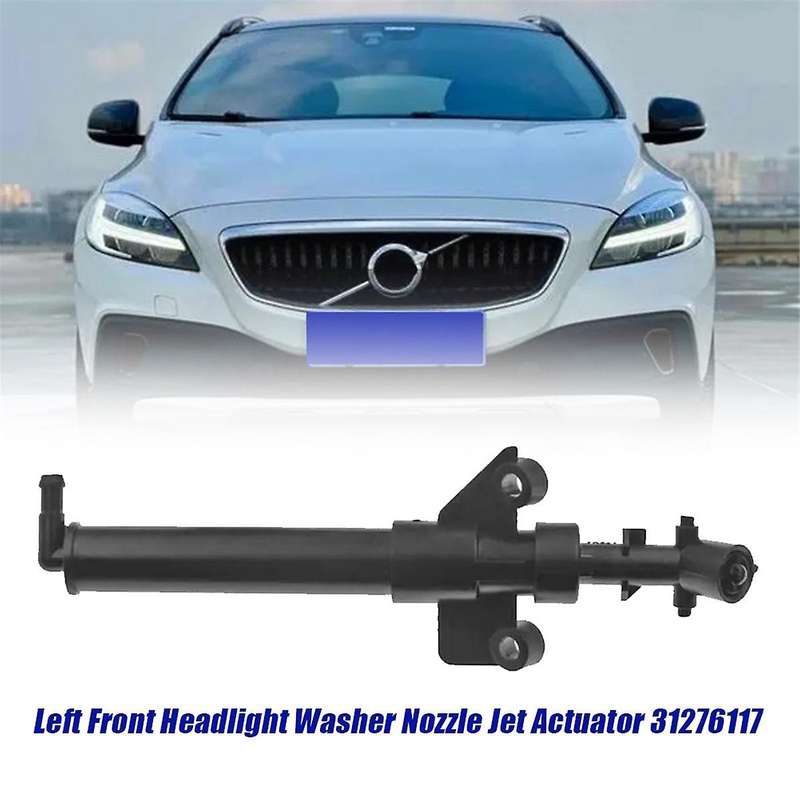 Left Front Headlight Washer Nozzle 31276117 for V40 Country 13-2019 Car Head Light Lamp Jet Actuato