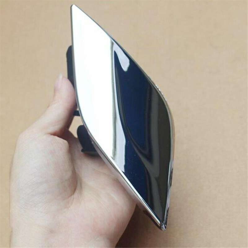 Left Front Headlight Washer Nozzle Chrome Cover 673008001 for Quattroporte 14-17 Head Light Lamp Spa