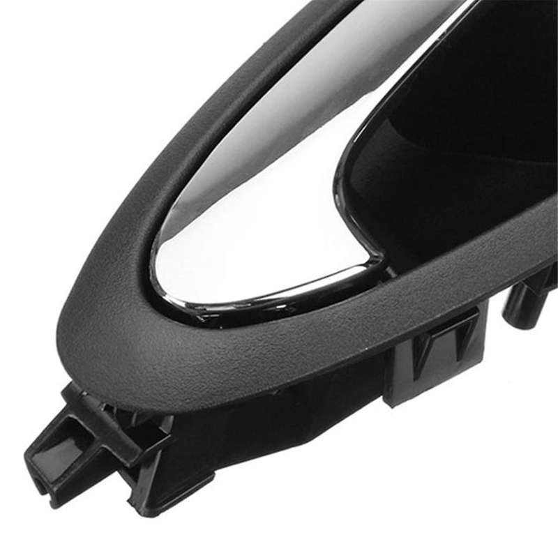 Left Front Inside Door Handles 6J0837113A 6J0837113K for Seat 2009-2017 Car Handle Chrome Gloss Deco