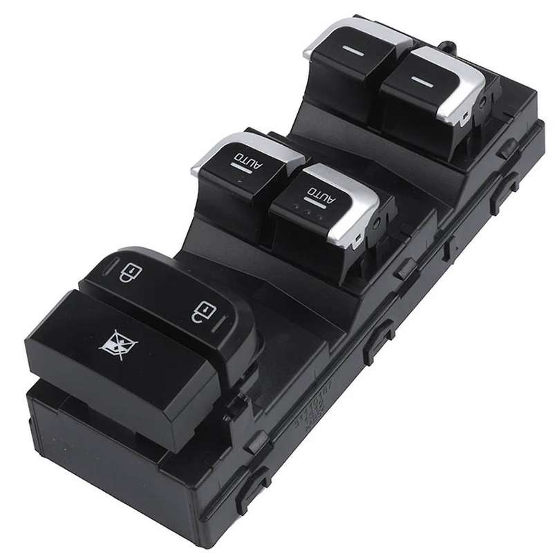 Left Front Power Window Main Switch Assembly 93570-f1050 for 2015-2018 Dual Auto Window Glass Lift B
