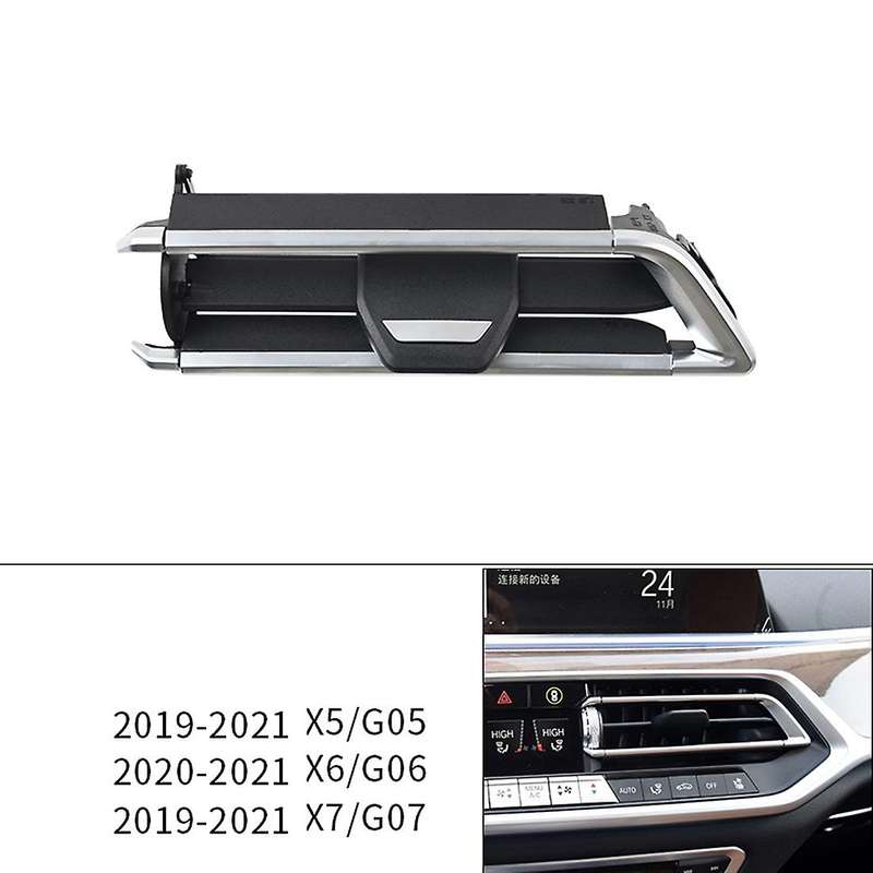Left Front Vent Outlet Grille for- X5 X6 X7 G05 G06 G07 19-21 64119458543 Car Central AC Slide Repa
