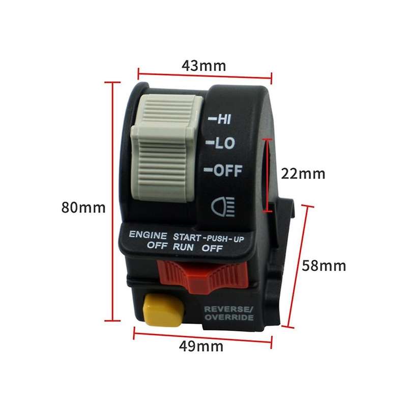 Left Handlebar Switch for Magnum Scrambler Sportsman Trail Boss Xpedition Xplorer 325 335 400 425 40