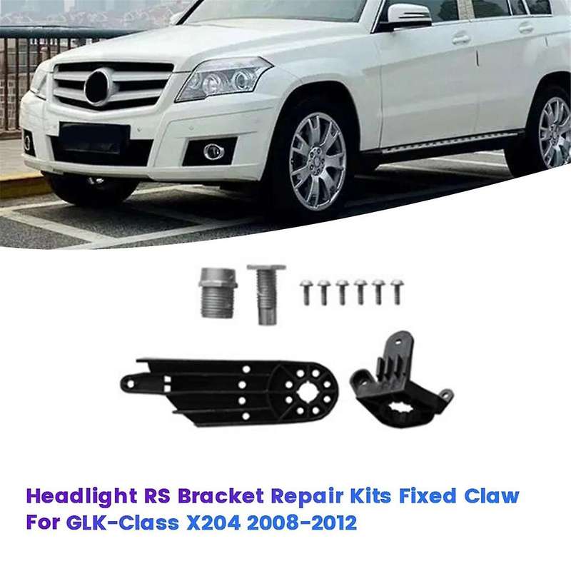Left Headlight Bracket Repair Kits A2048200714 for MB -Class X204 08-12 Light Lamp Fixed Claw