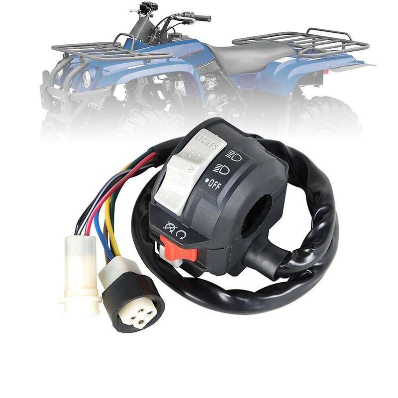 Left Handlebar Switch Run Start Headlight for -4 Yfm225/yfm250/yfm350