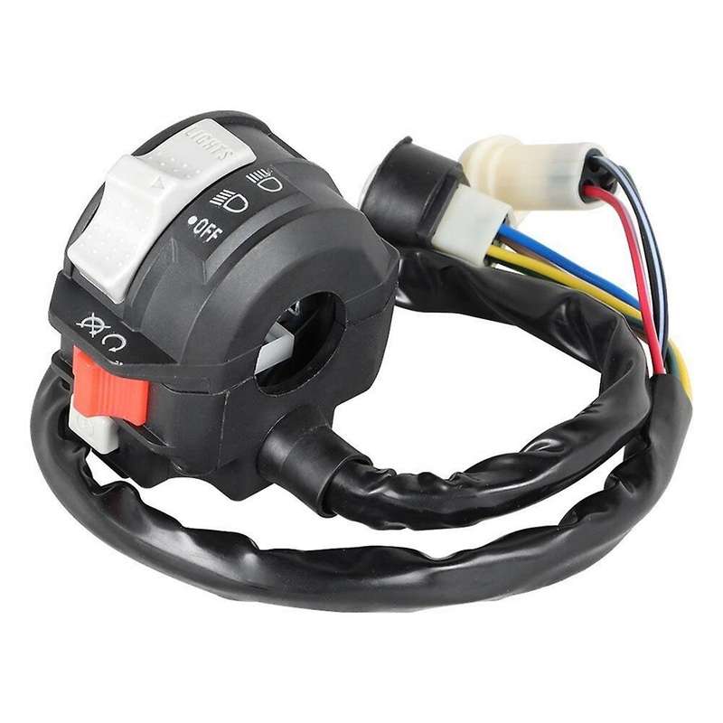 Left Handlebar Switch Run Start Headlight for -4 Yfm225/yfm250/yfm350