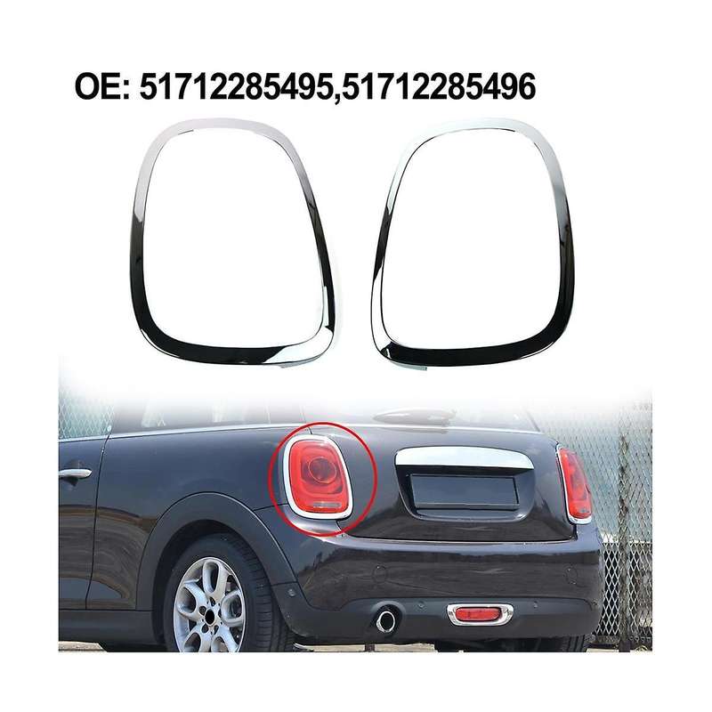 Left Headlight & Rear Light Trim for Mini F55 F56 F57 2013-2017 51712285495 63218495331