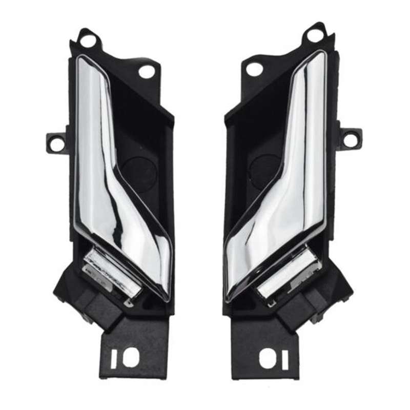 Left Interior Door Handle Chrome Trim Bezel 96660863 for Captiva Sport 2012-2015 Vue 2008-2010