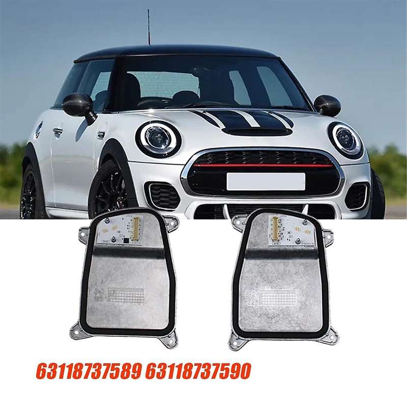 Left Led Headlight Turn Signal Module 63118737589 for Mini F55 F56 F57 2013-2019 Drl Daytime Running
