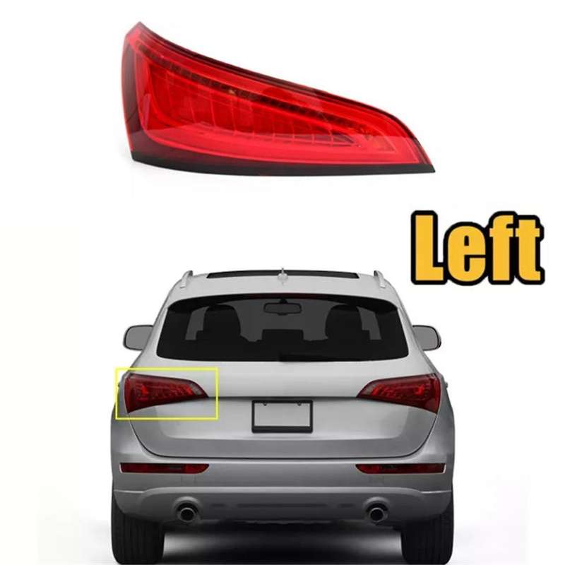 Left LED Rear Tail Light Stop Brake Fog Lamp Daytime Driving Light for Q5 2014-2016 8R0945093C