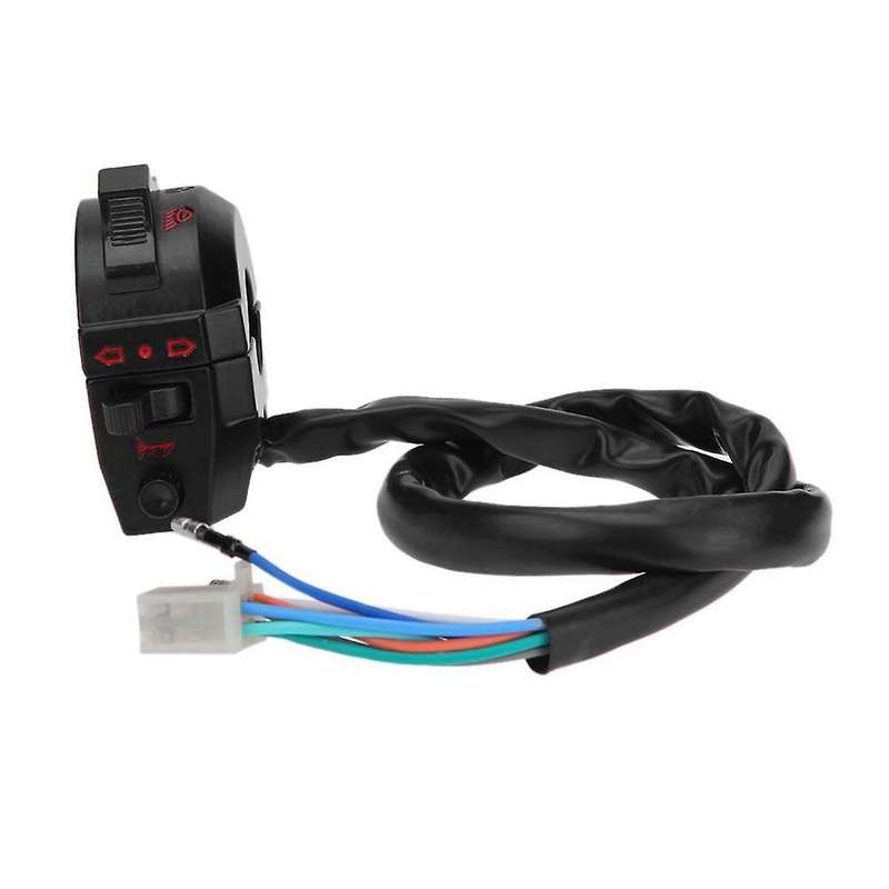 Left Motorcycle Handlebar Switch Horn Turn Signal Far Near Lamp Switch Assembly for XL XR 250 400 65