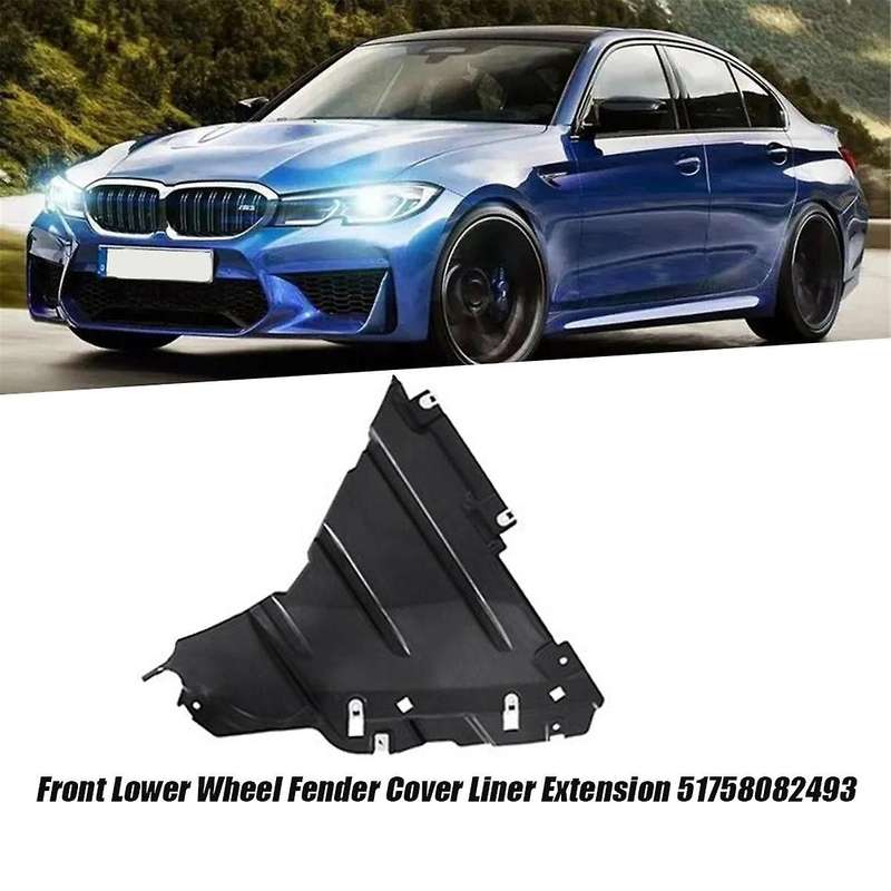 Left Lower Wheel Cover Plate 51758082493 for 3 4 Series G80 G81 G82 2020-2024 Front Liner Extension