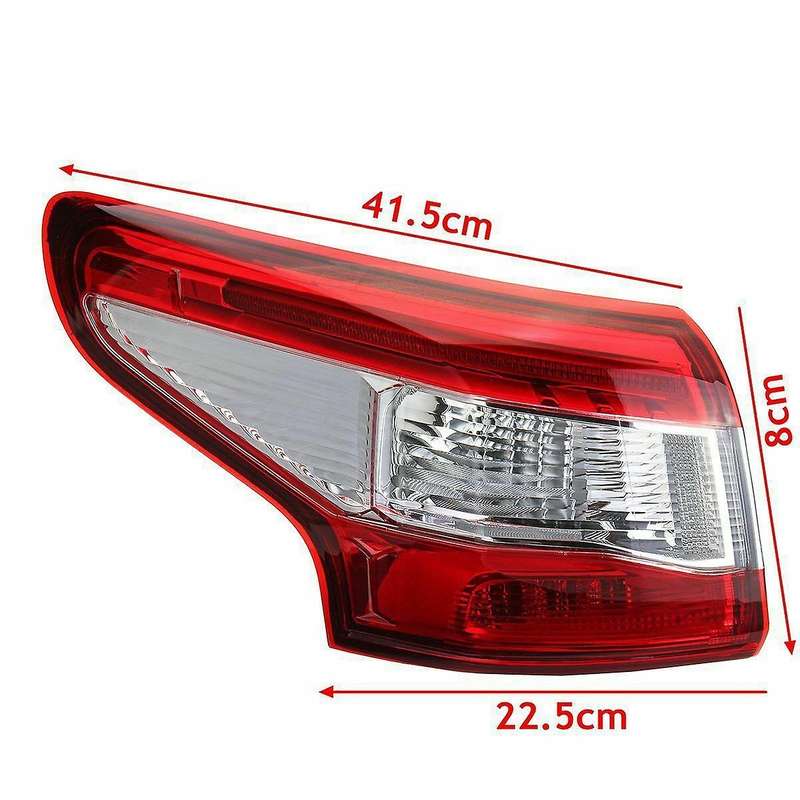 Left Outer Rear Tail Brake Light Lamp with Wire Harness for 2014-2016