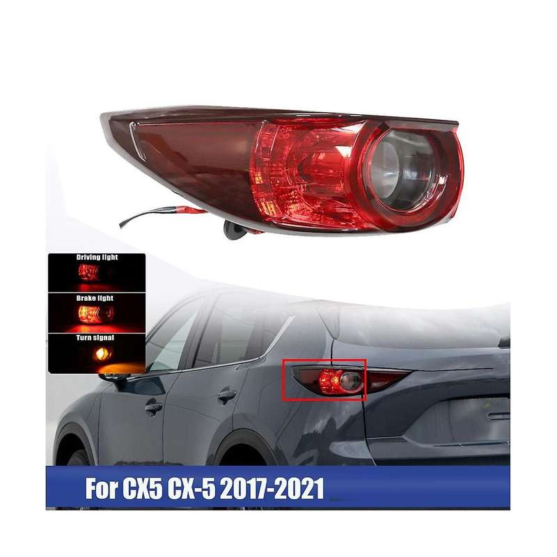 Left Rear Brake Eld Tail Light Assembly for Cx5 -5 2017-2021 Driving Light Turn Signal Lamp Brake S