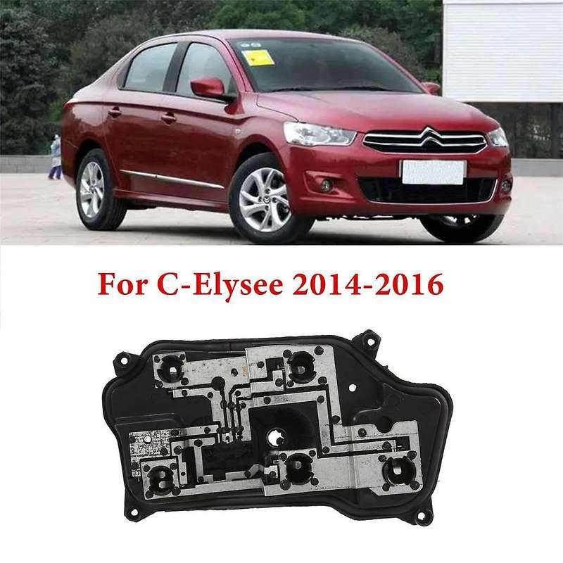 Left Rear Brake Tail Lamp Base for C-elysee 2014-2016 Taillight Circuit Board Bulb Base Socket
