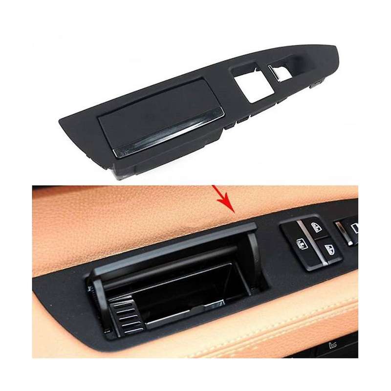 Left Rear Door Switch Panel Trim Cover Door Ashtray Ashtray Cover Plate for 2008-2014 -7 Series F01