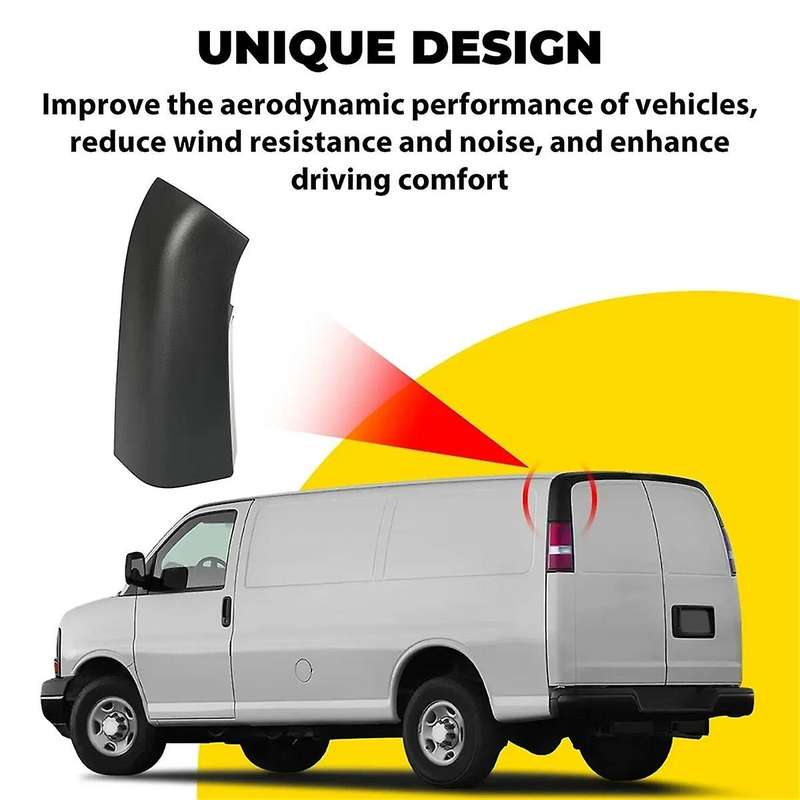 Left Rear Exterior Driver Side Molding Applique 15215525 for Express 2003-2021