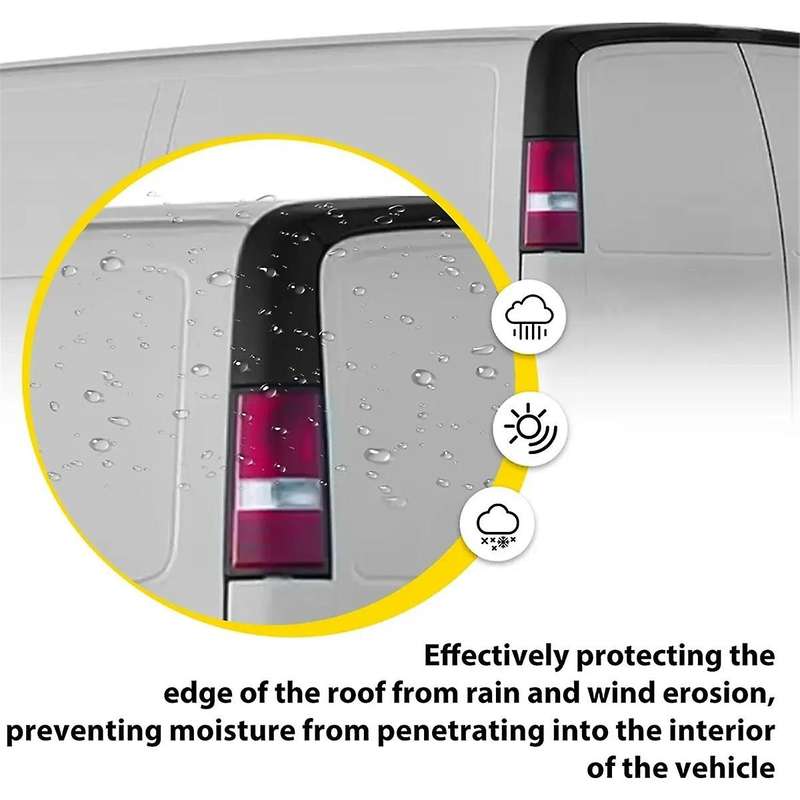 Left Rear Exterior Driver Side Molding Applique 15215525 for Express 2003-2021