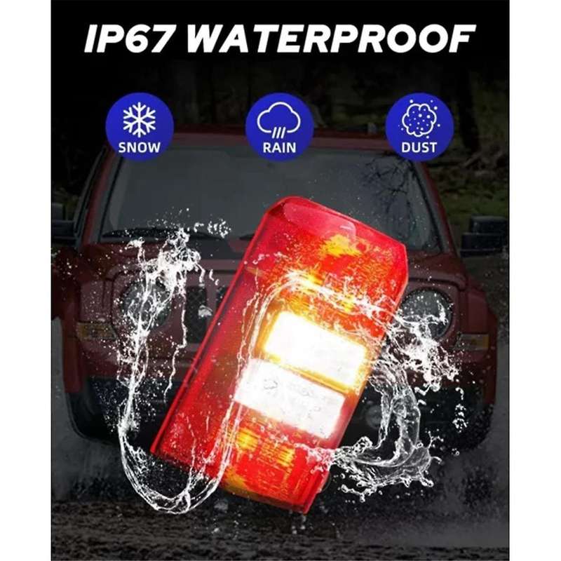 Left Rear Tail Light Assembly Rear Bumper Signal Tail Light for Patriot 2008-2017 5160364AF 5160364