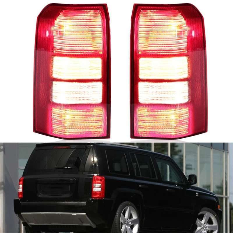 Left Rear Tail Light Assembly Rear Bumper Signal Tail Light for Patriot 2008-2017 5160364AF 5160364