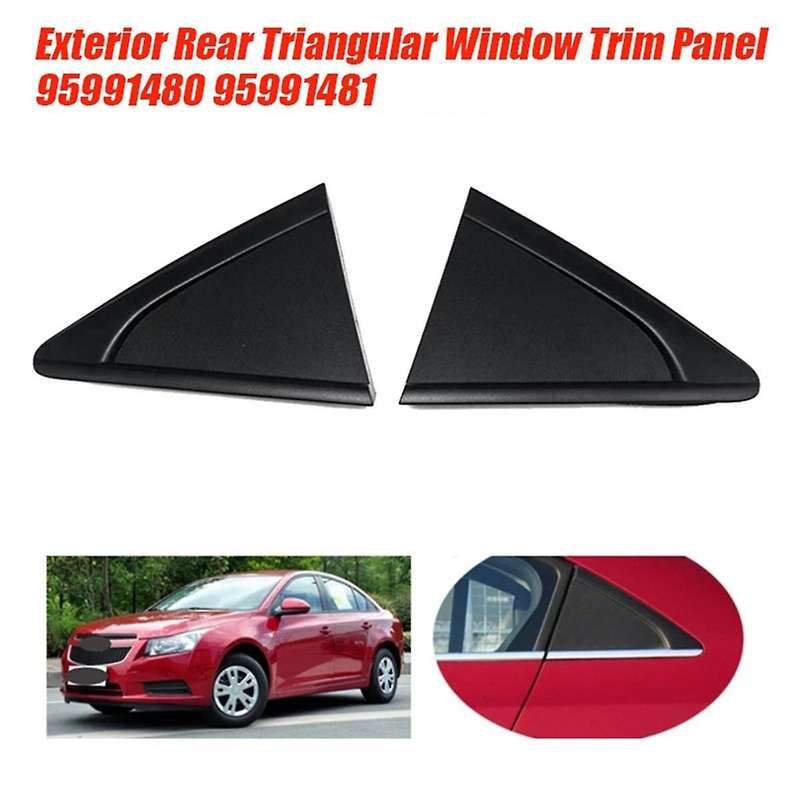 Left Rear Triangular Window Trim Panel 95991480 for 2009-2015 Exterior Body Side Upper Rear Trim Co