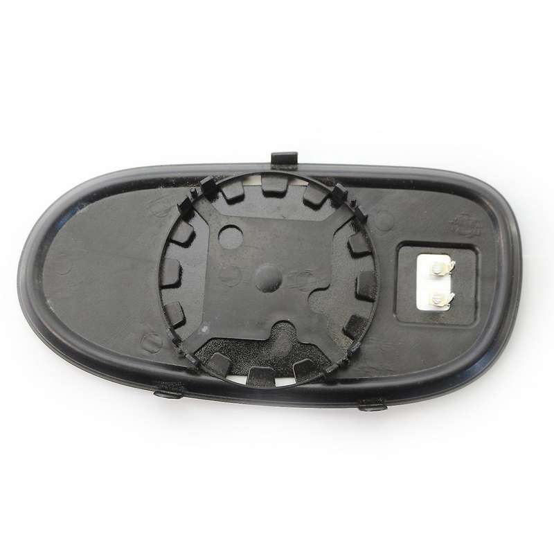 Left Rearview Wing Door Mirror Glass Durable Replacement White for 2005-2013 GM1320520