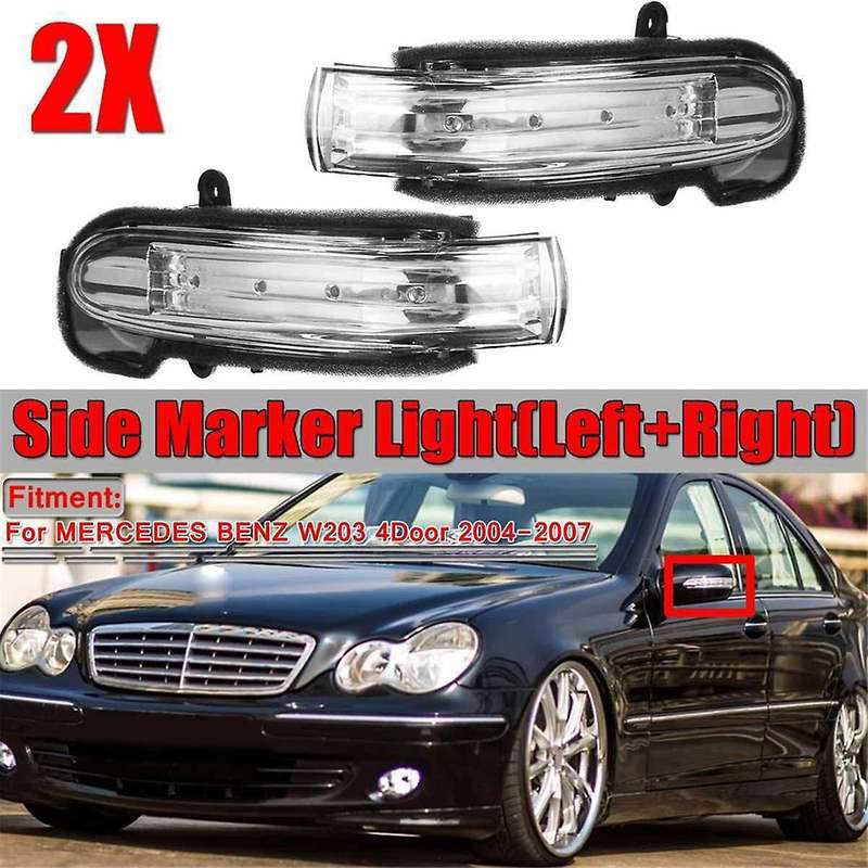 Left Reversing Turn Signal Rearview Mirror Side Light for 03-07 C W203 A2038201521