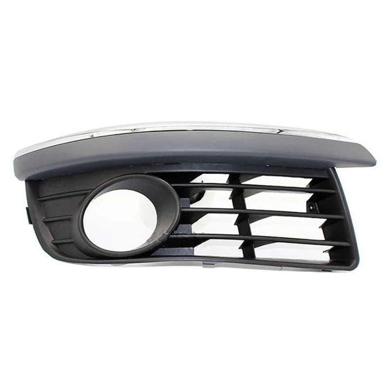 Left Right Bumper Fog Light Lamp Chrome Grill for V MK5 2006 2007 2008 2009 2010 1K0853665A 1K085366