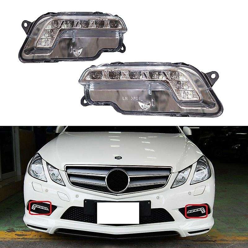 Left Right Daytime Running Light Driver for W212 E300 E350 E500 E550 09-13 2128200756 2128200856