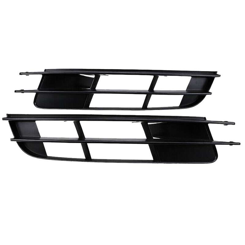 Left Right Front Bumper Lower Intake Grilles Grill Vent Trim for- 2007-2009 4L0807681 4L0807682