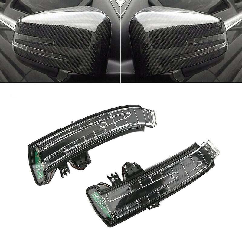 Left Right Side Mirror Indicator Turn Signal Light for C E S-Class W204 W212 W221 2007-2013