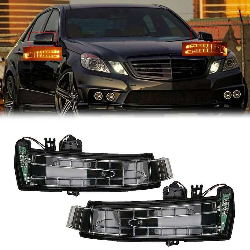 Left Right Side Mirror Indicator Turn Signal Light for W204 W212