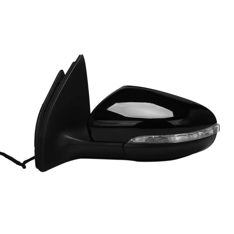 Left Side Door Rear View Mirror Assembly LH 6 Lines for Golf MK6 2009-2012 with Electric Adjustment