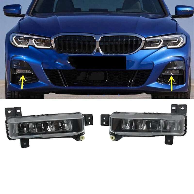 Left Side Front Bumper LED Fog Lamp DRL Light 63177433787 for F44 G20 G21 G28 2018-2022 Daytime Runn