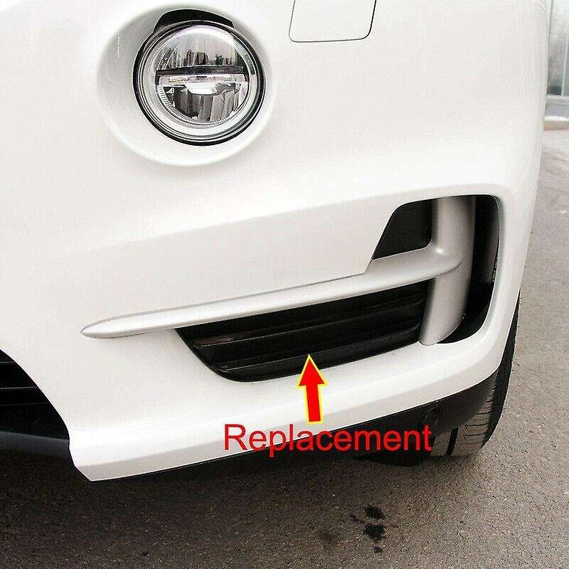 Left Side Front Bumper Grille Mesh Grill Cover Vent Black for X5 F15 2014-2018 51117307993