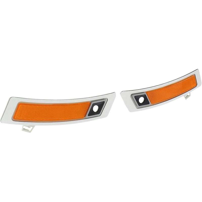 Left Side Front Bumper Reflector Trim Marker Lamp 63147274434 for X5 E70 2011-2013 with Side View Ca