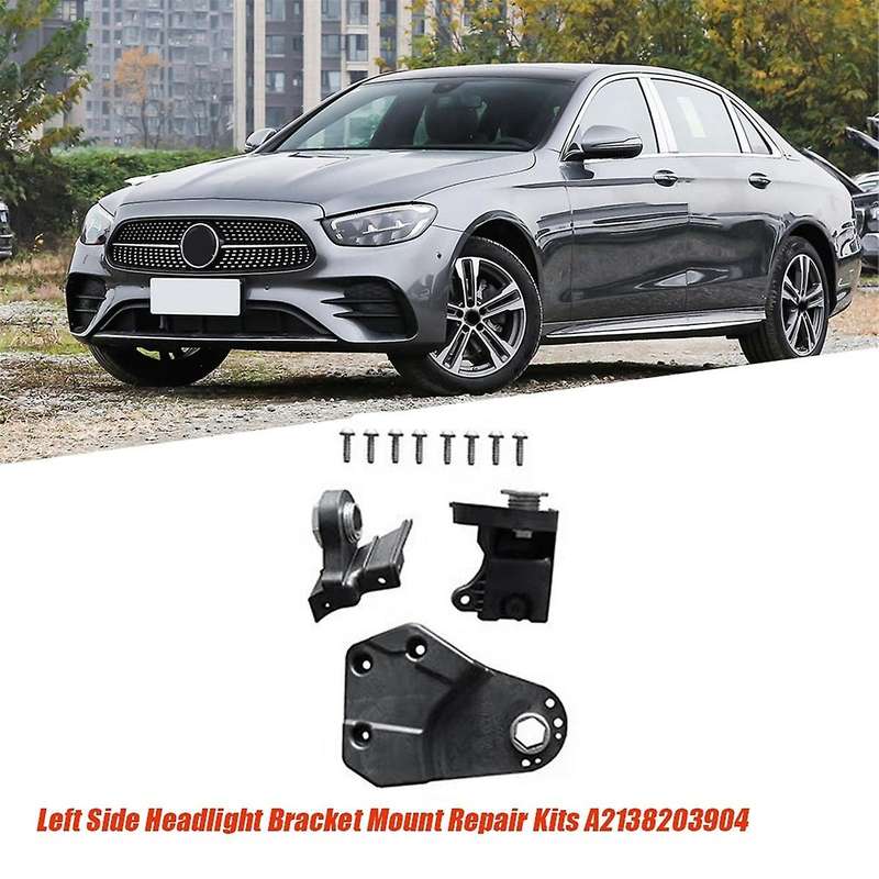 Left Side Headlight Bracket Repair Kits A2138203904 for E Class W213 2021-2023 Fixed Claw Holder Mo