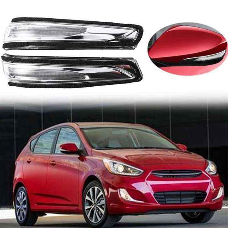 Left Side Mirror Dynamic Led Turn Signal Light 87614-1r000 for Accent 2011-2017 Repeater Lamp
