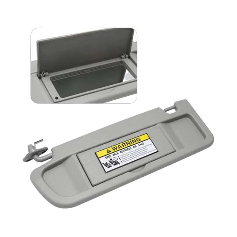 Left Side No Light Sun Visor Sunvisor Block Shade for 2006-2008 Gray 83280--01ZC