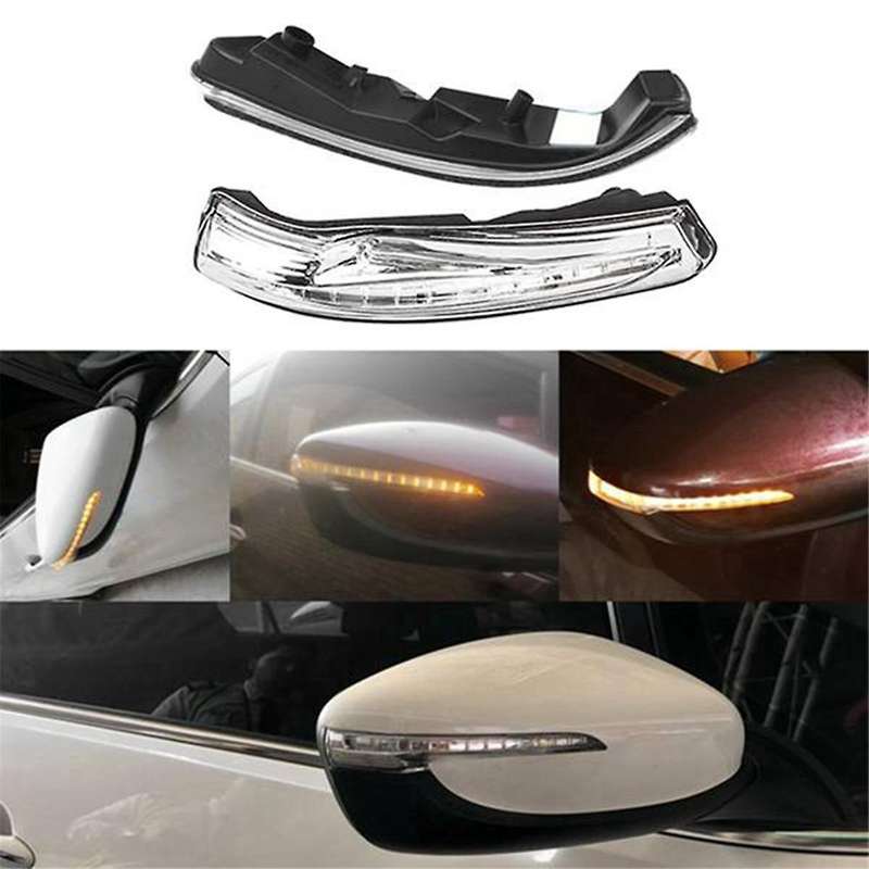 Left Side Mirror Turn Signal Light 87614-A7000 for Forte Cerato 2012-2018 Car Rearview Mirror Indica