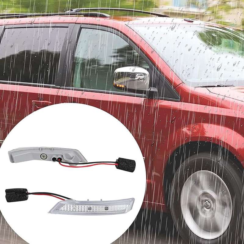 Left Side Mirror Turn Signal Led Light for GRAND CARAVAN TOWN COUNTRY 2010-2016, 68052079AC