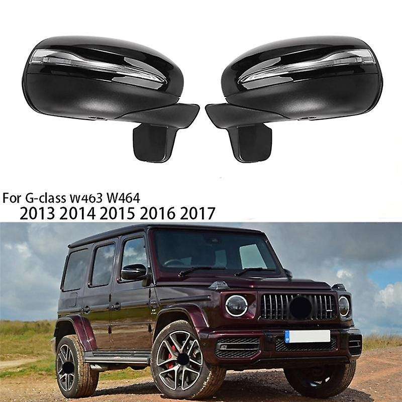 Left Side Power Folding Rearview Mirror Assembly for - G500 W463 G550 Upgrade W464 Outside Mirror He