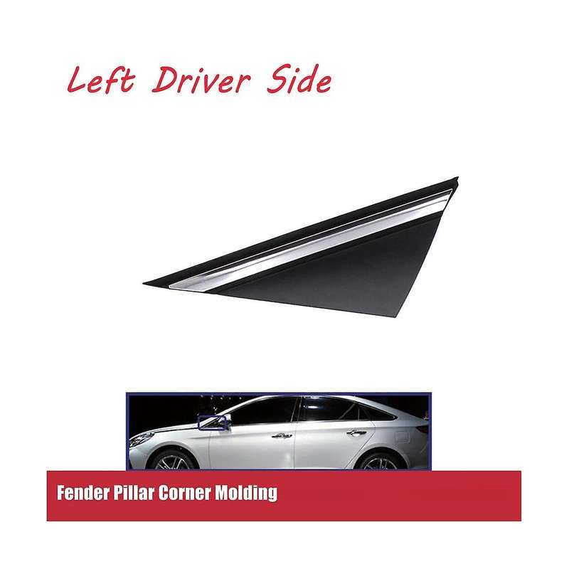 Left Side Pillar Corner Molding Chrome for 2015-2019 86180-c1000