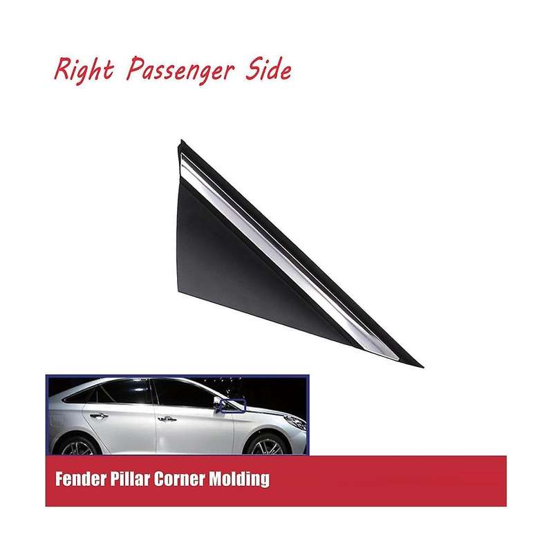 Left Side Pillar Corner Molding Chrome for 2015-2019 86180-c1000