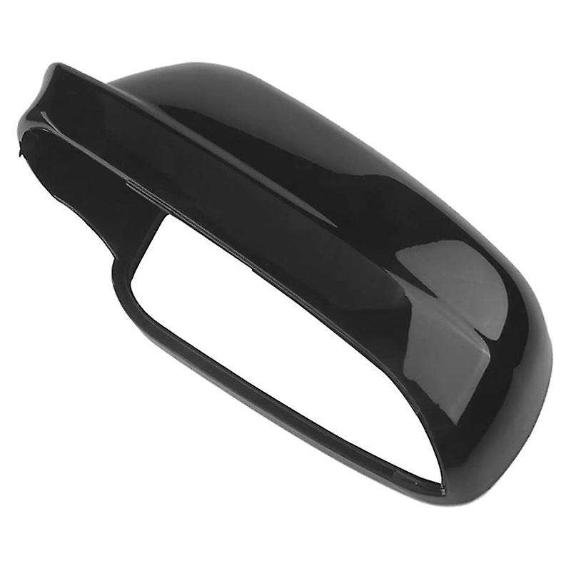 Left Side Rear View Mirror Cover Plastic Gloss Black for -Golf MK4 1999-2005 3B0857538B