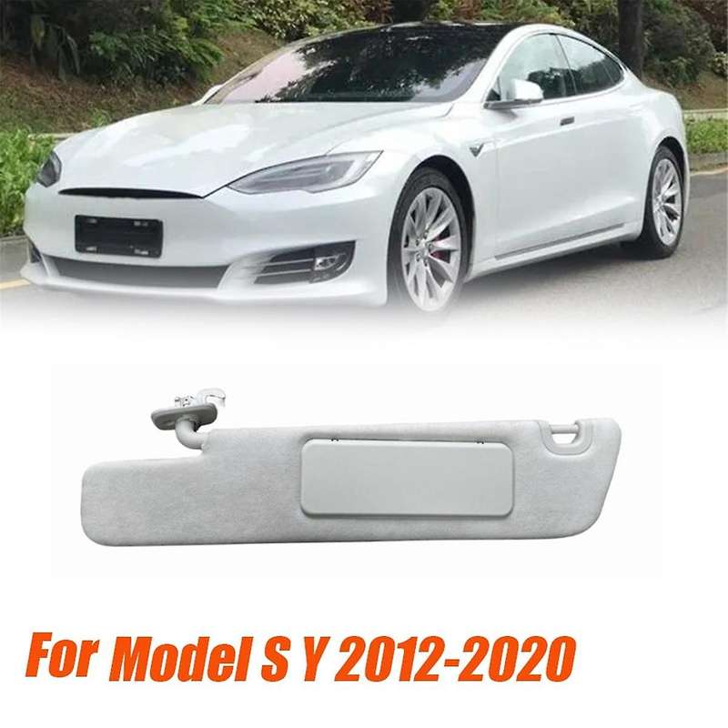 Left Side Sunshade with Mirror Sun Visor 103258100d for Model S Y 2012-2020 Shade Sunvisor 10325801d