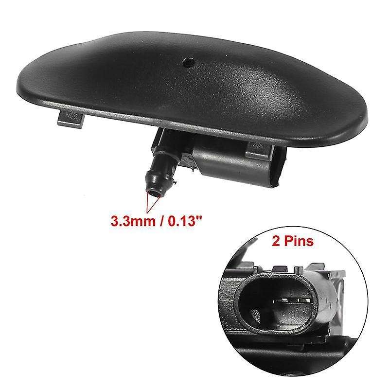 Left Side Windshield Windscreen Washer Nozzle Spray Jet 4g0955987a for - A6 C7 Allroad S6 Rs6 2011-